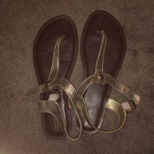Golden Sandals